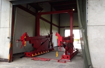 A ward Installs A 20 Foot Container Loader In Thailand1