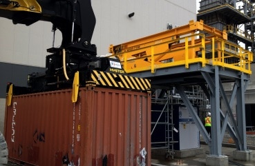 a Ward Flat Deck Unloader For Mining Industry1
