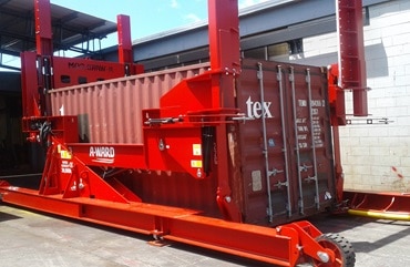 High Flexibility Horizontal And 90° Container Loader