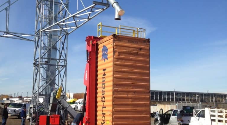 Bulk Material Handling Equipment -- Container Loaders & Unloaders | A-Ward