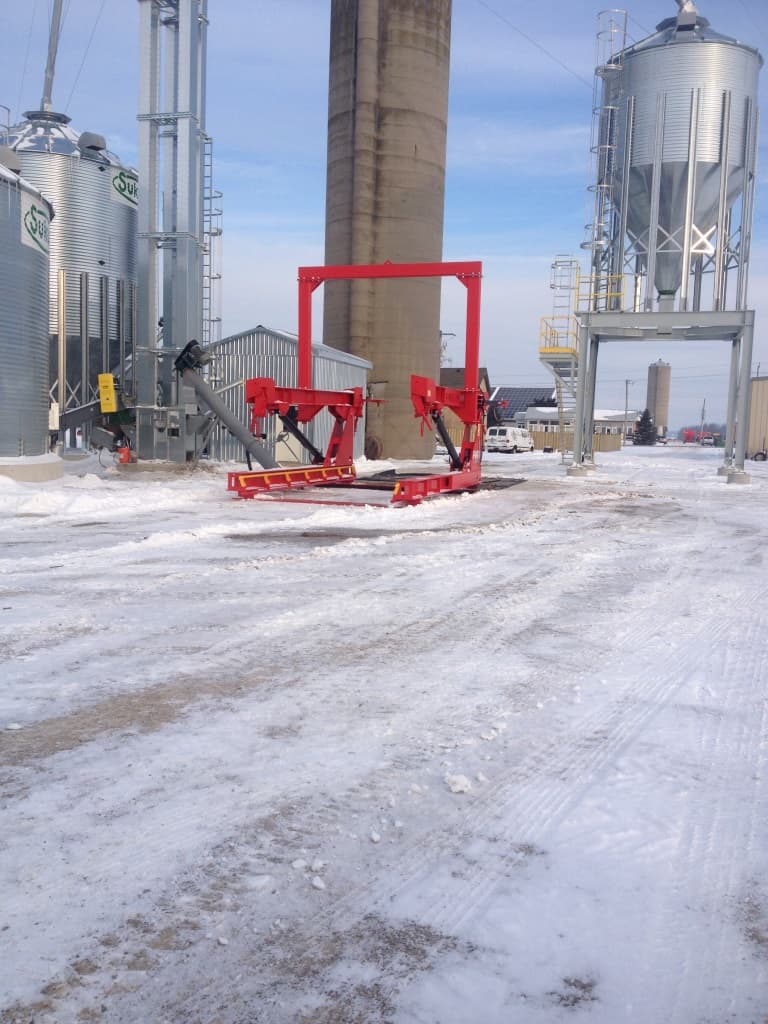 A Ward Grain Unloading In The Snow 2 1