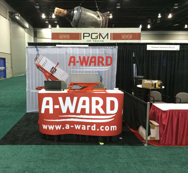 A ward Exhibits At The Isri Conference 2