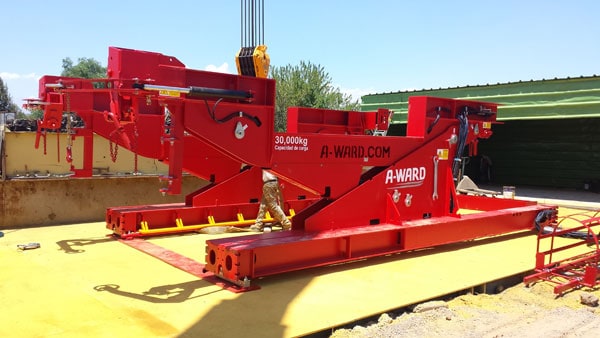 A-ward-Installs-A-20-Foot-Loader-In-Chile-4