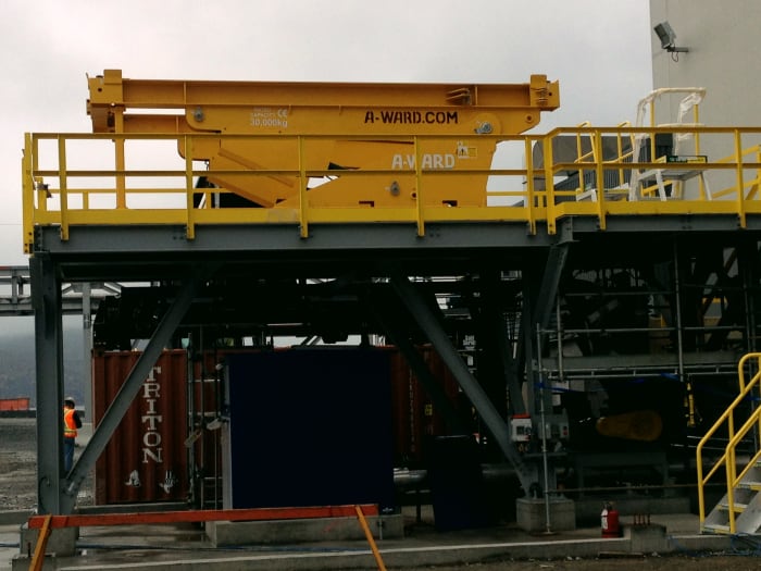 a Ward Flat Deck Unloader For Mining Industry 2